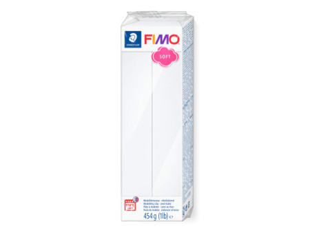 FIMO SOFT Pâte à modeler, à cuire, blanc