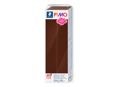 FIMO SOFT Pâte à modeler, à cuire, chocolat