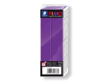 FIMO PROFESSIONAL Pâte à modeler, 454 g, rouge pur