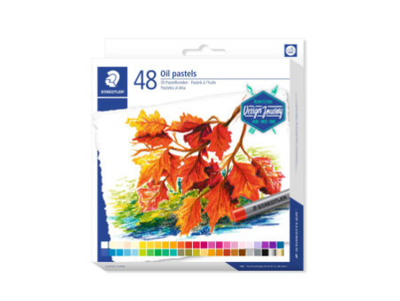 STAEDTLER Pastel à l'huile Design Journey, étui carton de 48