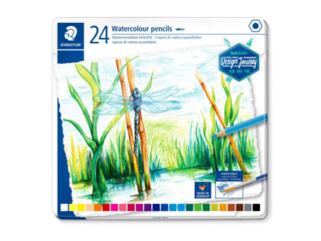STAEDTLER Crayon de couleur aquarellable Design Journey