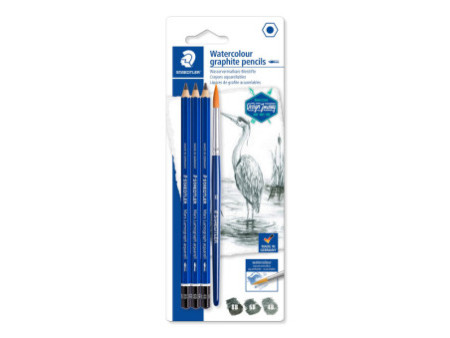STAEDTLER Kit de crayons graphite Mars Lumograph aquarell