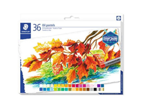 STAEDTLER Pastel à l'huile Design Journey, étui carton de 36