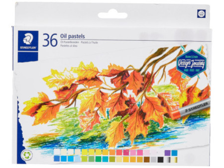 STAEDTLER Pastel à l'huile Design Journey, étui carton de 36