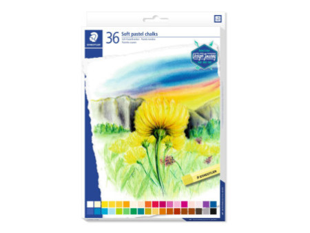 STAEDTLER Pastel tendre Design Journey, étui en carton de 36
