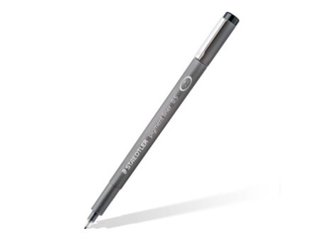 STAEDTLER Feutre à pigment, étui de 6