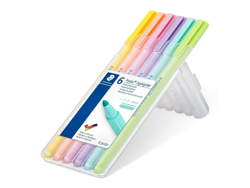 STAEDTLER Surligneur 'triplus highlighter', étui de 6