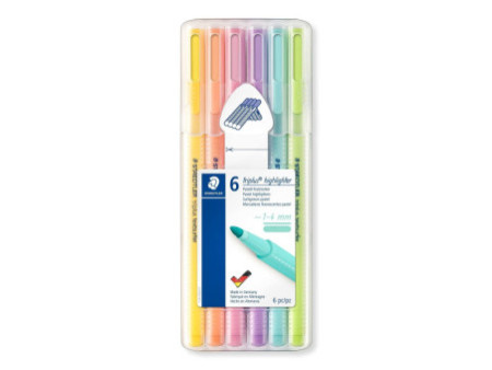 STAEDTLER Surligneur 'triplus highlighter', étui de 6