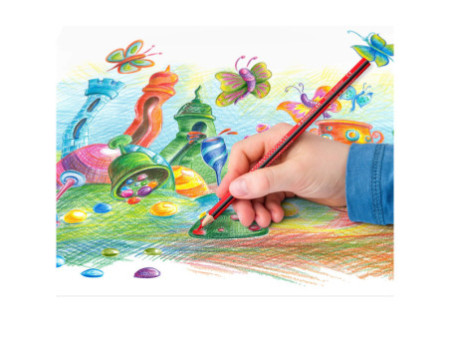 STAEDTLER Crayon de couleurs triangulaire Noris colour, 288