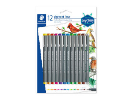 STAEDTLER Feutre à pigment Design Journey, blister de 12