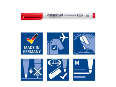 STAEDTLER Marqueur pour tableau blanc Lumocolor 301