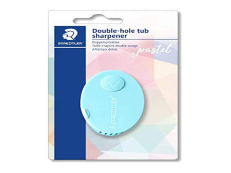 STAEDTLER Taille-crayon deux trous 512 PS2 pastel, assorti
