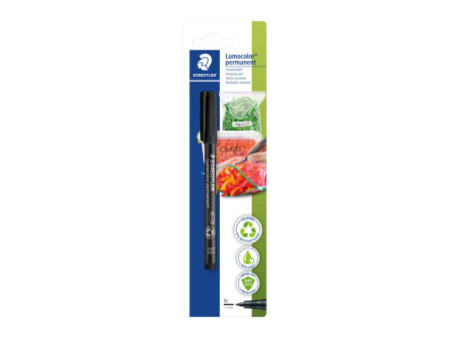 STAEDTLER Lumocolor Marqueur de cuisine permanent, noir