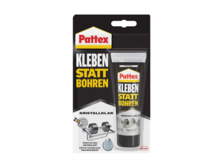 Pattex Colle forte 'Coller au lieu de percer' TRANSPARENT