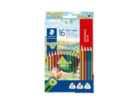 STAEDTLER Crayon de couleur triangulaire Noris colour, étui