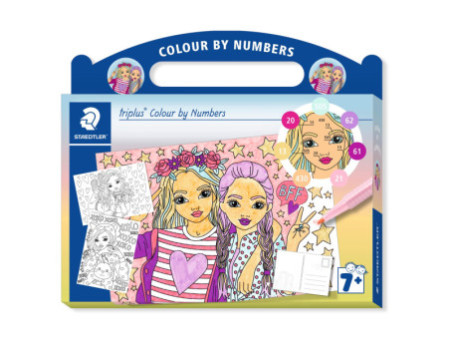 STAEDTLER Kit de coloriage triplus 'Peinture au numéro