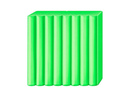 FIMO EFFECT Pâte à modeler, cuisson au four, vert fluo