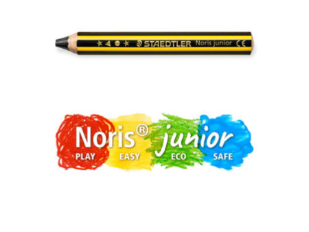 STAEDTLER Crayon graphite Noris junior, degré de dureté: 2B