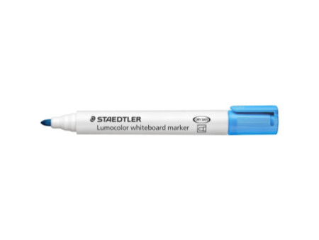 STAEDTLER Marqueur pour tableau blanc 351 Lumocolor, bleu