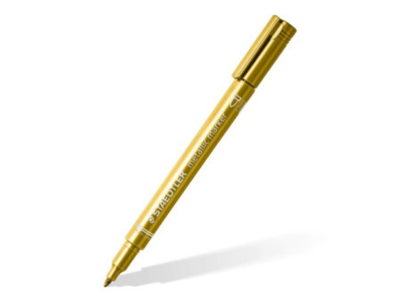 STAEDTLER Marqueur permanent métallisé, pointe ogive, par 3