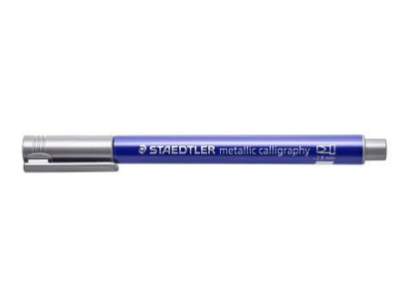 STAEDTLER Marqueur permanent metallic calligraphy, étui 10