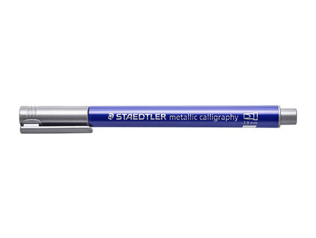 STAEDTLER Marqueur permanent metallic calligraphy, or