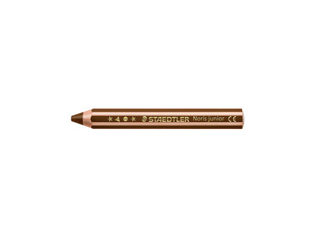 STAEDTLER Crayon de couleur hexagonal Noris junior, brun