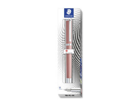 STAEDTLER Stylo plume triplus, taille de plume: M, rosé