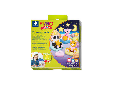 FIMO kids Kit de modelage Form & Play 'Dreamy pets'