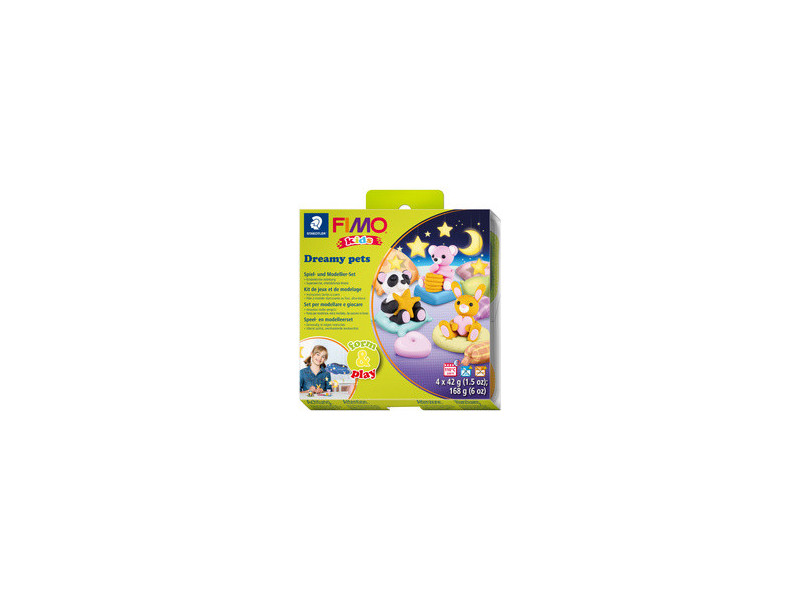 FIMO kids Kit de modelage Form & Play 'Dreamy pets'