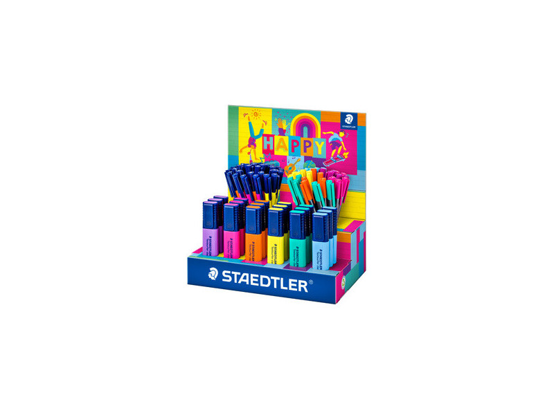 STAEDTLER Présentoir Série HAPPY, présentoir de 78