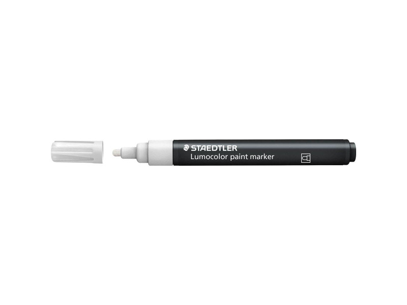 STAEDTLER Marqueur acrylique paint marker Lumocolor, blanc