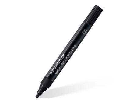 STAEDTLER Marqueur acrylique paint marker Lumocolor, noir