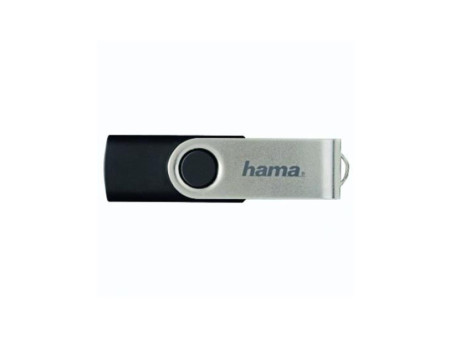 hama Clé USB 2.0 'Rotate', 32 GB, noir/argent