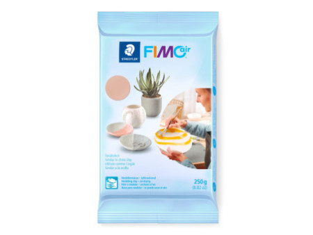 FIMO air Pâte à modeler durcissant à l'air, 250 g, rose pâle