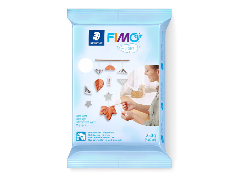 FIMO air light Pâte à modeler durcissant à l'air, blanc
