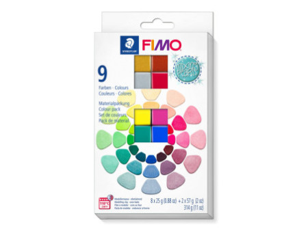 FIMO Set de pâte à modeler 'Mixing Pearls', set de 10