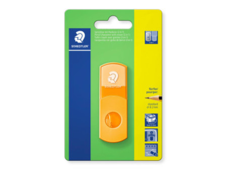 STAEDTLER Combi gomme - taille-crayon 511 SE, orange fluo