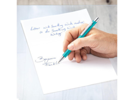 STAEDTLER Stylo à bille rétractable elance 421 45, bleu