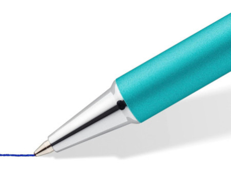 STAEDTLER Stylo à bille rétractable elance 421 45, turquoise