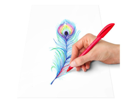 STAEDTLER Stylo à bille rétractable ball 4230 M, étui de 10