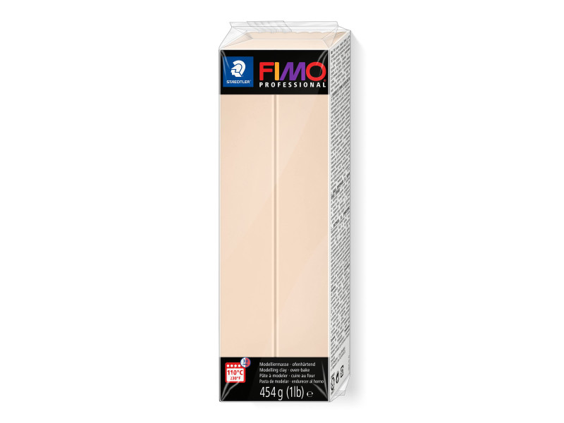 FIMO PROFESSIONAL Pâte à modeler, à cuire au four, beige