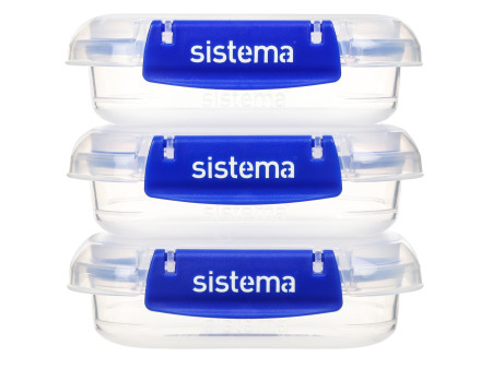 Sistema Boîte de conservation KLIP IT PLUS, 180 ml, set de 3