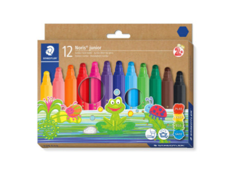 STAEDTLER Feutre Noris junior, étui carton de 12