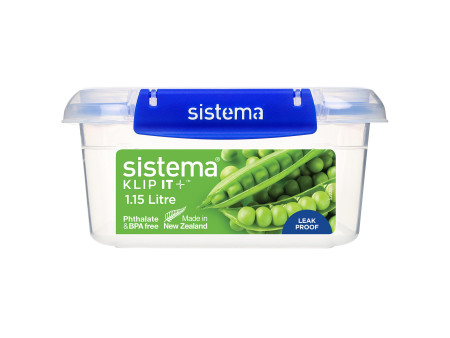 Sistema Boîte de conservation KLIP IT PLUS, 1,15 l, bleu