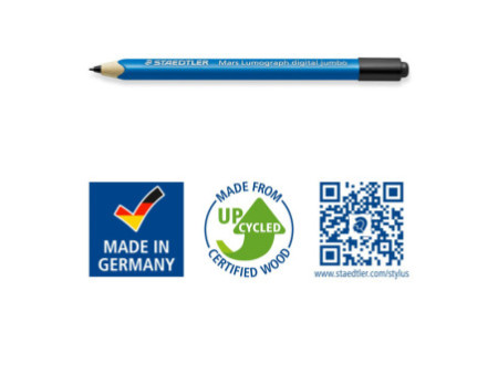 STAEDTLER Stylet numérique Mars Lumograph jumbo