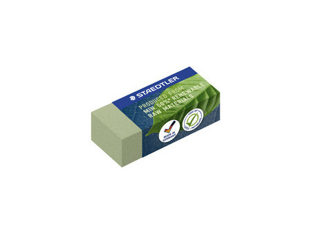 STAEDTLER Gomme, 43 x 19 x 13 mm, vert olive