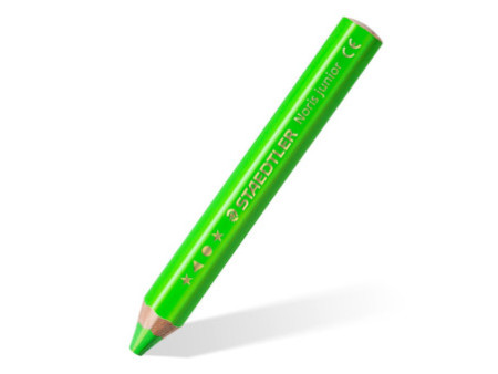 STAEDTLER Crayon de couleur Noris junior FLUO, étui de 4