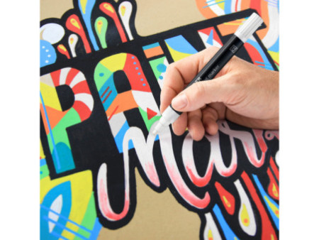 STAEDTLER Marqueur acrylique paint marker Lumocolor PASTEL