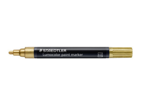 STAEDTLER Marqueur acrylique paint marker Lumocolor, argent